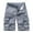 Gray, variant on Diufon Mens Cargo Shorts Solid Color Cotton Outdoor Shorts Zipper Button Down Shorts with Pockets