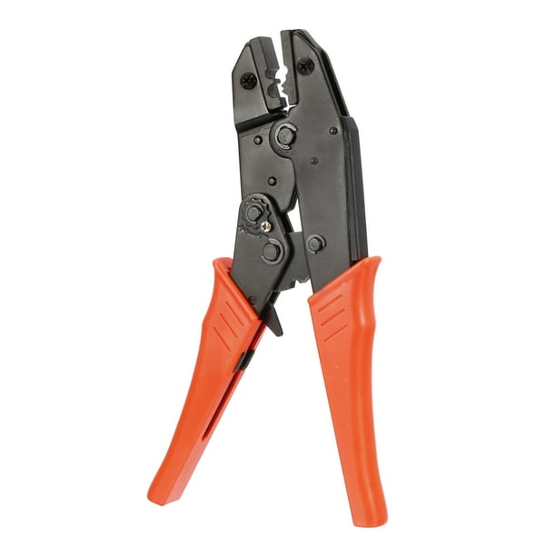 Flag Terminal Crimper Ratchet Crimping Pliers AWG 12 for 4 6mm