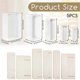 thumbnail image 3 of 5 Pcs Silicone Resin Molds Set with Wooden Support, Large Rectangle Epoxy Casting Molds for DIY Deco, 3 of 5