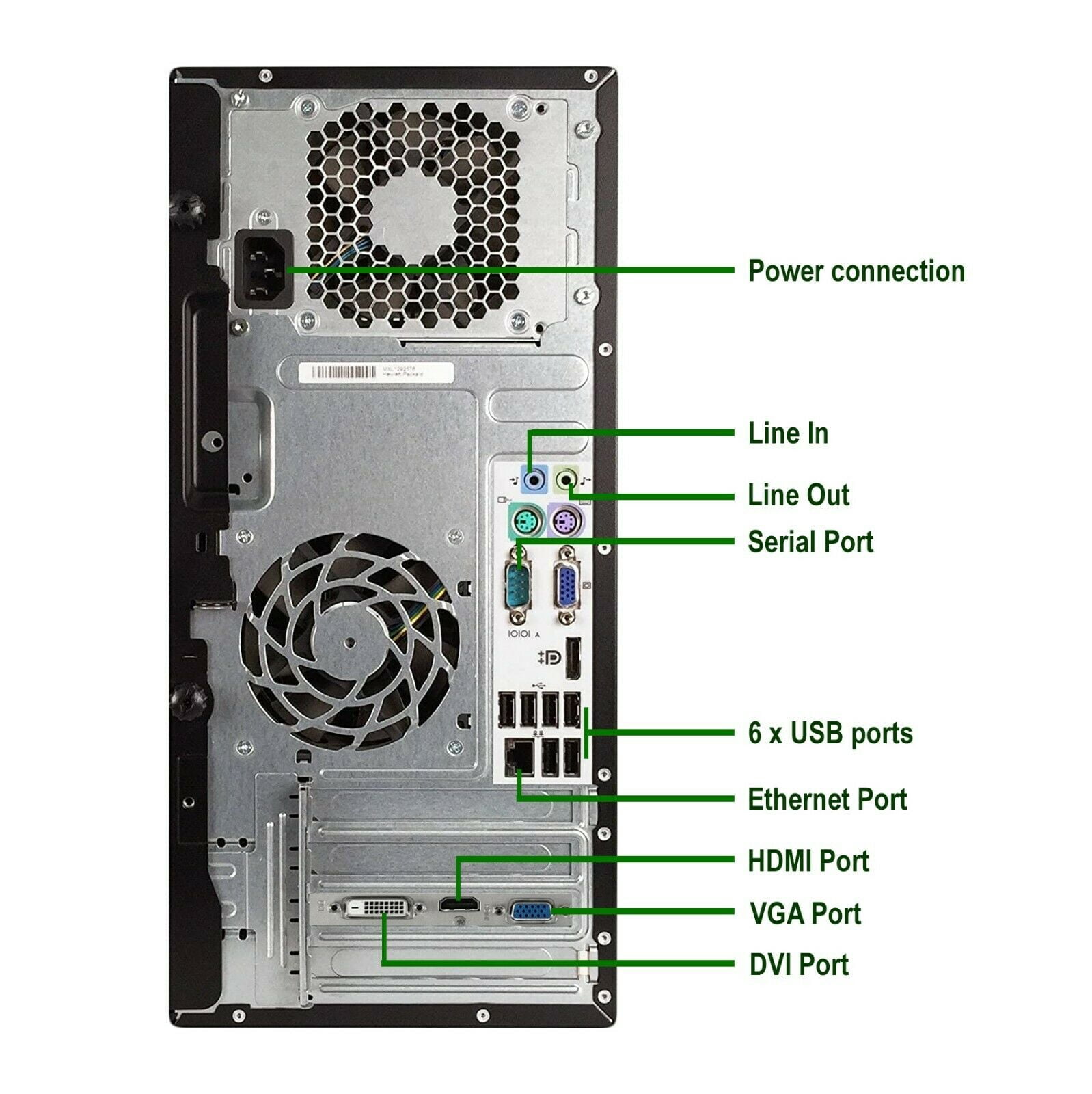 Gaming HP Desktop Computer MT PC Core i5 CPU 8GB Ram, 500GB HDD, NVIDIA GT 730, Bto Keyboard & Mouse, WiFi, Bluetooth, DVD, Win10 Home (Renewed)