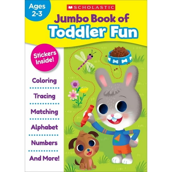 Jumbo Book of Toddler Fun, (Paperback)
