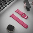 thumbnail image 6 of Dwitch Sport Band Compatible with Apple Watch Ultra 2 & Ultra Band 49mm 46mm 45mm 44mm 42mm Men, Honeycomb Breathable Silicone Waterproof Strap Fits for iWatch Series 10 9 8 7 6 5 4 3 SE,B, 6 of 10