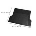 thumbnail image 2 of Toyandona Car Boot Pad Black PVC Cargo Mat Easy to Clean Weather Resistant Liner, 2 of 9
