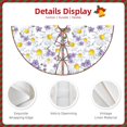 thumbnail image 3 of Defioc Daisies Flowers for Christmas Tree Skirt Snowman Xmas Tree Skirt Farmhouse Christmas Decorations Tree Mat for Holiday Party Decor-30", 3 of 6