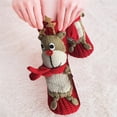 thumbnail image 3 of Moyic Calcetines navideños antideslizantes de punto para suéter, calcetines cálidos gruesos de invierno, calcetines bonitos de animales con dibujos Kits de decoración para fiestas Numero 3 Moyic HA046740-03, 3 of 6