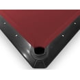 thumbnail image 6 of Simonis 860 Pool Table Cloth Replacement Kit for 8 FT Tables Includes Precut Bed and Rail Cloth, Horsehair Brush, Spots, and Chalk (Burgundy), 6 of 9