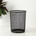 thumbnail image 3 of UDIYO Mesh Trash Bin Paper Basket Kitchen Bedroom Office Rubbish Waste Holder Can, 3 of 7