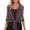 Coffee, variant on Shrug Cardigan For Women Tie Front Shrugs Cropped Summer Lightweight Sheer Knit Bolero Cardigan Sweaters