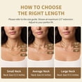 thumbnail image 3 of FindChic 2pcs 14K Gold Plated Necklaces for Women Layered Herringbone Choker Snake Chain Birthday Christmas Stocking Stuffer Jewelry Gifts Her Mom Wife Female Adults Age Ideas, 3mm & 5mm, 3 of 11