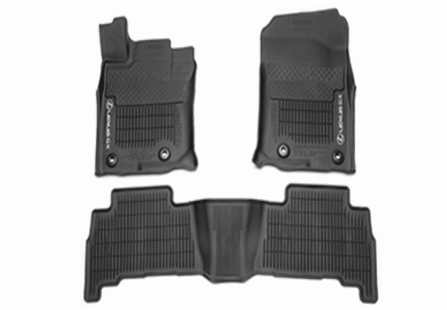 LEXUS OEM FACTORY ALL WEATHER FLOOR MAT LINER SET 2016-2023 GX460 BLACK