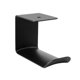 thumbnail image 1 of Headphone Stand Holder Universal Metal Under Desk Headset Hanger Holder Storage Rack (Black), 1 of 3