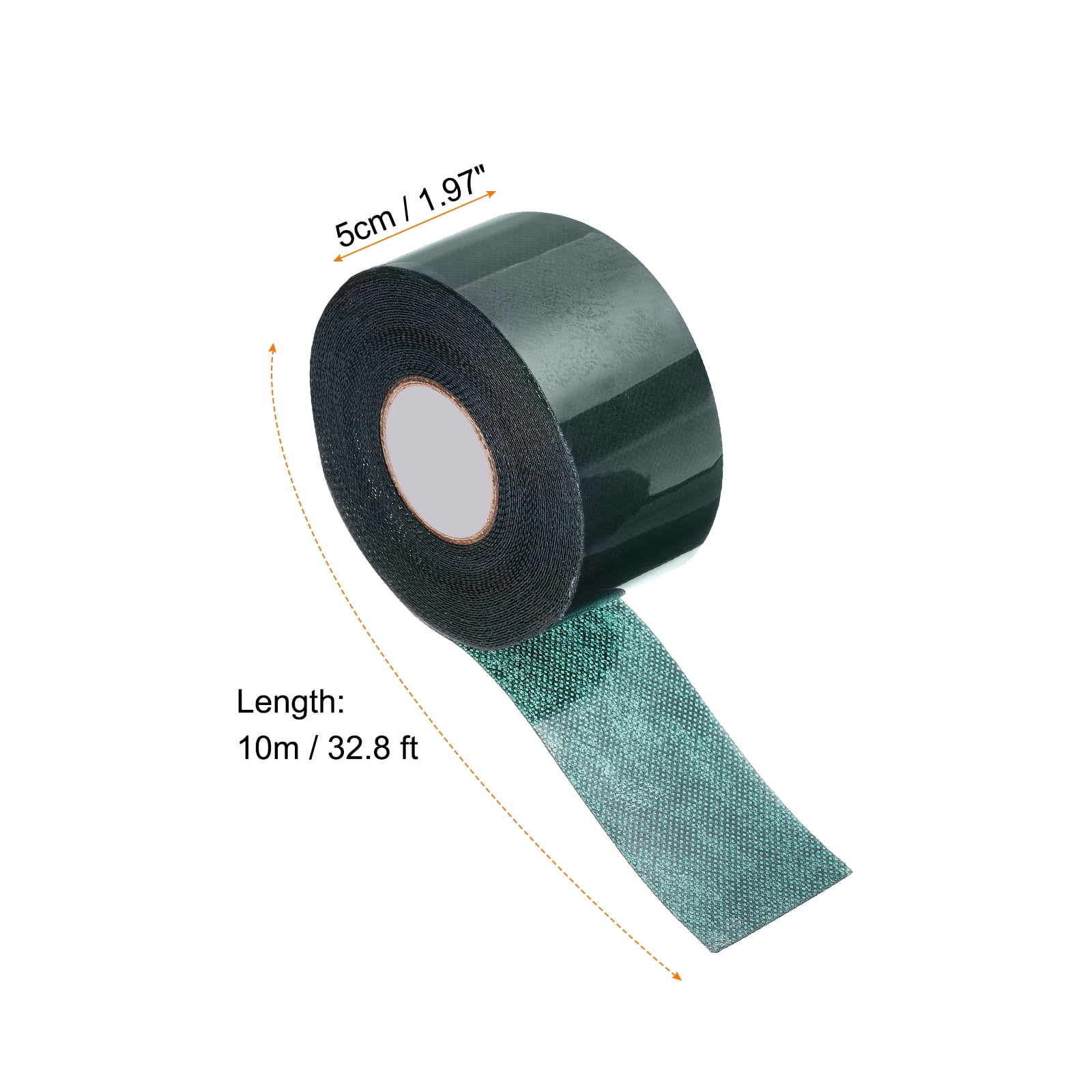 Uxcell Artificial Grass Tape 1.97" x 32.8 ft Double-Sided Turf Seam Tape, Green