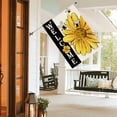 thumbnail image 5 of Spring Summer Bee Sunflower House Flag 28x40 Inch Double Sided, Welcome Holiday Yard Outdoor Decoration, 5 of 6