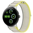 thumbnail image 2 of KOMI Band Compatible with Google Pixel Watch 3, Stainless Steel Metal Mesh Replacement Bands for Pixel Watch3 Yellow/Gray 41mm, 2 of 5