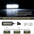 thumbnail image 3 of LED License Plate Lights SET 2015-2020 For Chrysler 300 for Charger, 3 of 9