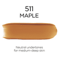 thumbnail image 4 of L'Oreal Paris Infallible Fresh Wear 24 Hr Liquid Foundation Makeup, 511 Maple, 1 oz, 4 of 11