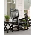 thumbnail image 4 of Yacht Club Rocking Chair in Charcoal Black, 4 of 11