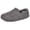 Gray, variant on HomeTop Women's Cozy Memory Foam Loafer Slippers Indoor Outdoor