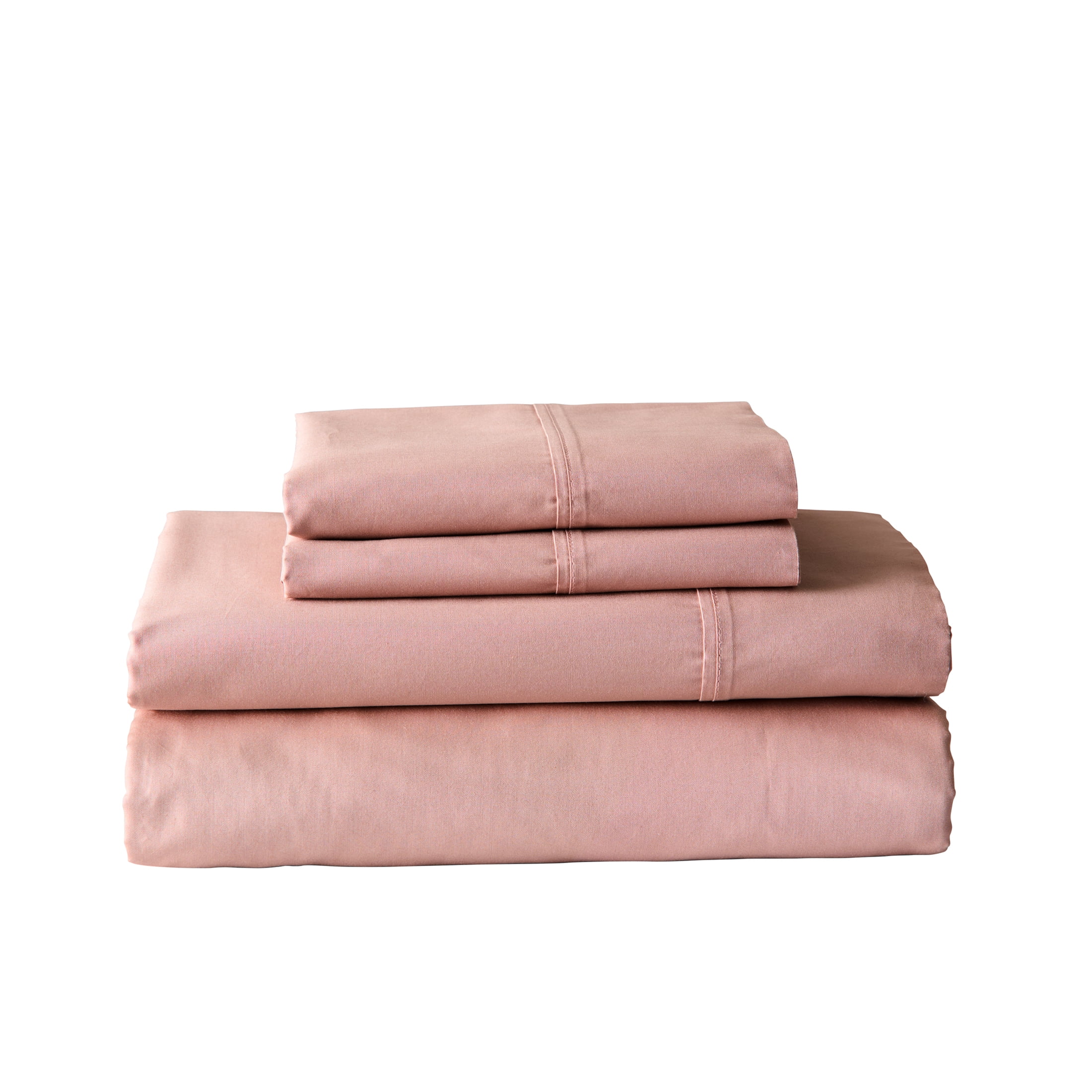 Better Homes & Gardens 300 Thread Count Cool & Crisp 4-Piece Cotton Percale Sheet Set