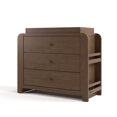 thumbnail image 2 of Graco Read-with-Me 3 Drawer Chest with Bookshelves and Removable Infant Changing Topper, Hazelnut, 2 of 14