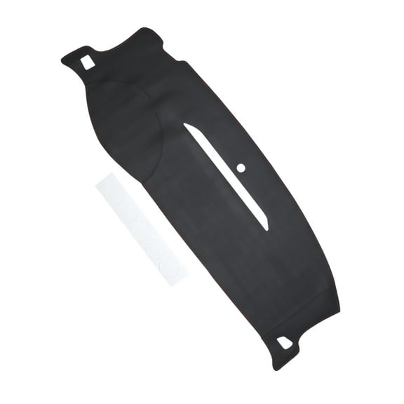 Dashboard Cover Dash Cover Mat Carpet for Chevrolet Silverado 2007-2013 Black Red Faux Leather 1 Pc Anti-Slip Car Interior