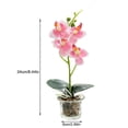 thumbnail image 2 of 2025 Latest Model Artificial Phalaenopsis potted plant simulation flower pot fake orchid d, 2 of 5