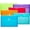 Assorted Colors - 6 Pack, variant on Atefa Plastic Legal Size Expandable Envelopes with String Tie Closure, 1-1/4" Expansion, Side Load, Clear File Folders Poly Project Paper Documents Organizer for Office School Home 12 Pack