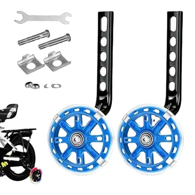 Heavy Duty Rear Training Wheels, Universal Fit for Kids Bikes with Single Speed Bicycle Compatibility Ensuring Safe And Stable Learning, Easy Installation Removal for Road Exercise