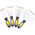 thumbnail image 2 of Stainless Steel Spatula Set 38, 75, 100, 150mm 4 Pieces, 2 of 4