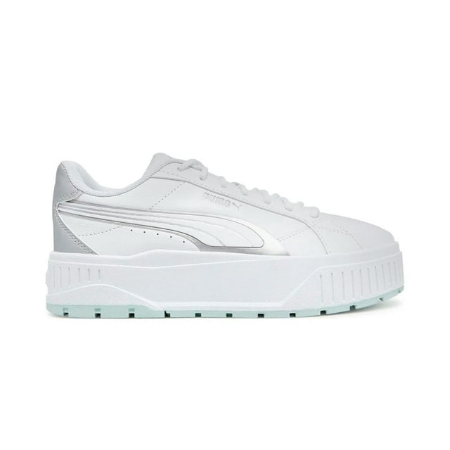 Tenis Puma Karmen Ii Aqua Metallics Mujer Minimalista blanco 24