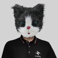 thumbnail image 5 of Xihbxyly Máscara de Gato, Accesorio de Plástico para Fiesta de Halloween, Diseño Único, Cómoda, Ideal para Festivales, Ideal para Halloween, Navidad y Fiestas Temáticas, Unisex, Talla Única., 5 of 5