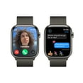thumbnail image 6 of Apple Watch Series 9 With Blood Oxygen. GPS + Cellular 45mm Graphite Stainless Steel Case with Graphite Milanese Loop., 6 of 10