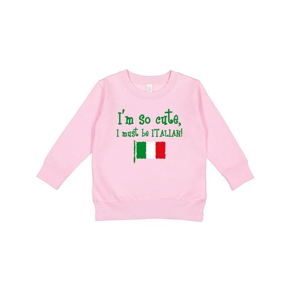 Inktastic So Cute Italian Toddler Sweatshirt