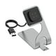 thumbnail image 1 of Cable cargador de alto rendimiento para smartwatch Versa3 de lovelectronic88 gris con soporte, 1 of 9
