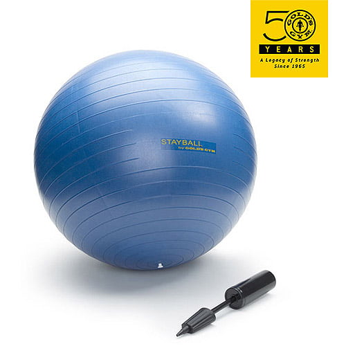 Gold's Gym 65cm Anti-burst Exercise Body Ball 65 Cm for sale online 