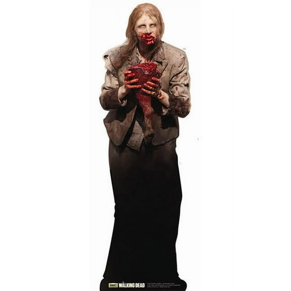 Star Cutouts SC658 Feeding Zombie Walking Dead Cardboard Cutout