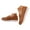 Brown, variant on Women's Loafers Shoes Casual Slip on Walking Flats Running Tennis Sneakers with Metal Chain