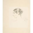 thumbnail image 3 of John Smart 12x14 Black Modern Framed Museum Art Print Titled - Portrait of Isabella Benson (1811), 3 of 5