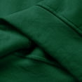 thumbnail image 6 of SYMOID Hoodless Sweatshirt Men Plain Fleece Sweatshirt Pullover with Pocket Green Clothes for Men Fall and Winter, 6 of 8