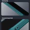 thumbnail image 6 of Cowithday CamShield Prop Case for iPhone 15 Pro Max with Camera Cover, Support Wireless Charging, Shockproof Kickstand Anti-Fingerprint [Skin Friendly] Case for iPhone 15 Pro Max - Blue, 6 of 11