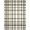 Black White, Pattern 14, variant on ODIKA Plaid Striped With Farmhouse Checkerboard Border Accents Buffalo Flowing Dynamic Pet Friendly & Kids Safe Play for Playroom, Bedroom, Reading Nook