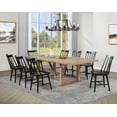 thumbnail image 2 of Middleton 9-piece Extension Leaf Dining Set Natural and Black, 2 of 13