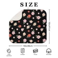 thumbnail image 4 of Pioneer Flower Floral Print Pattern Kitchen Dish Drying Mat 1 Pack, Ultra Absorbent Microfiber Drainer Mat, 16"x18", 4 of 6