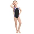 thumbnail image 4 of LYMAYTER Kids Toddler Girls Training Bathing Suit Little Girls Printed Bikin Swimsuits for 4-11 Years Summer Training One Piece Swimwear, 4 of 8
