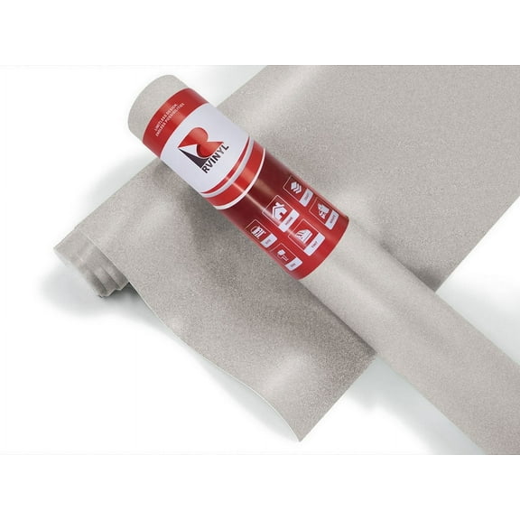 ORACAL Craft Film Vinyl 8510 Etched Calendered Wrap Silver Coarse 094 - 12"x10ft