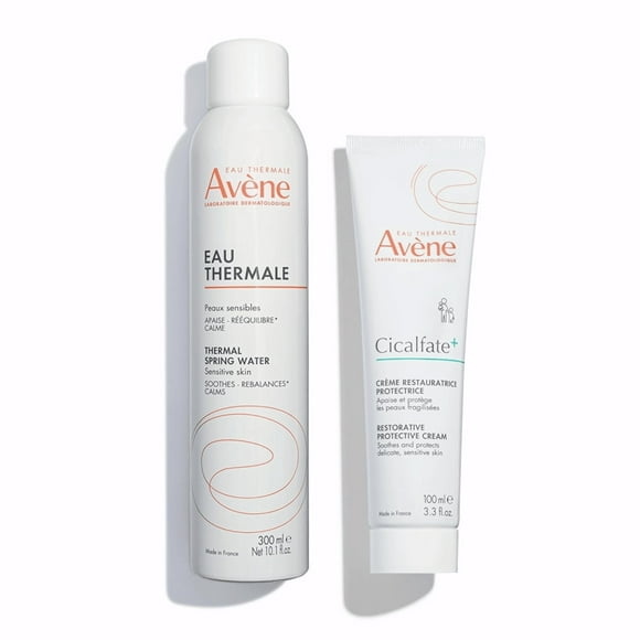 Hidratante para la piel Avene Thermal Water 300 ml y crema de cicalfato 100 ml