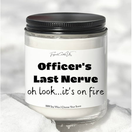 

Officer s Last Nerve gift for boss Funny Gift for Officer Personalized gift for Officer Birthday Gift for Officer Officer Appreciation