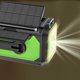 thumbnail image 3 of Radio meteorológica de emergencia con manivela solar de 12000 mAh para acampar (verde), 3 of 9