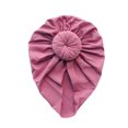 thumbnail image 1 of Turbante De Bebé Gorro De Bebé De Algodón Gorro De Color De Bebé Cómodo Gorro De Pañuelo De Donut Sombrero Transpirable De Bebé Tocado Infantil Para Bebé Niño Pequeño matsuzay BA000685-01, 1 of 6