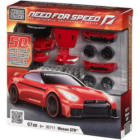 Mega Bloks Need for Speed Custom Nissan GTR Set